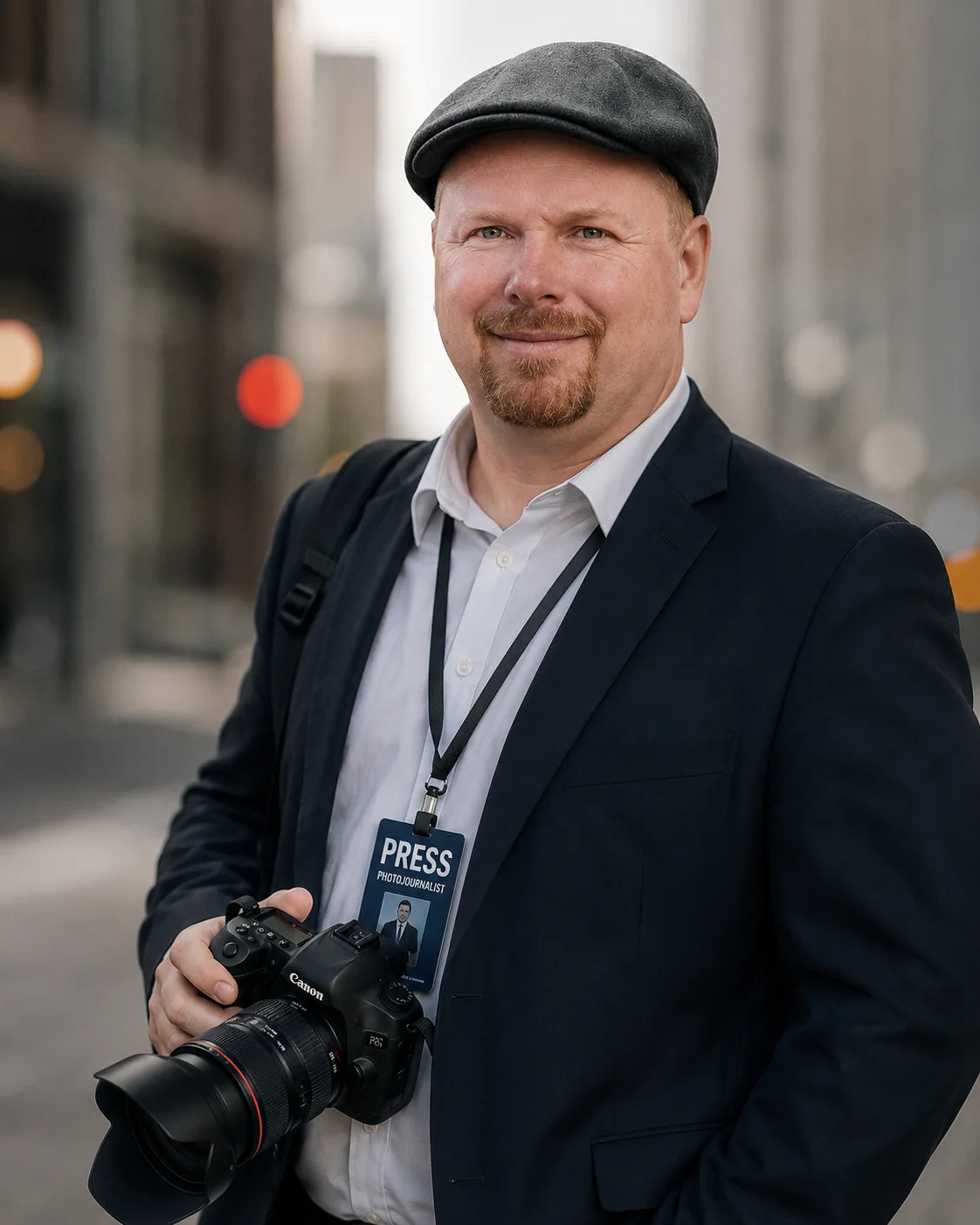 Porträt von Markus Mitzschke als Pressefotograf