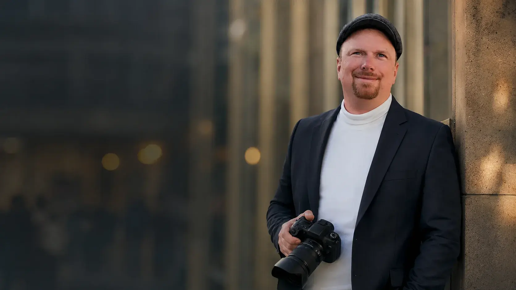 Markus Mitzschke als Pressefotograf im Einsatz