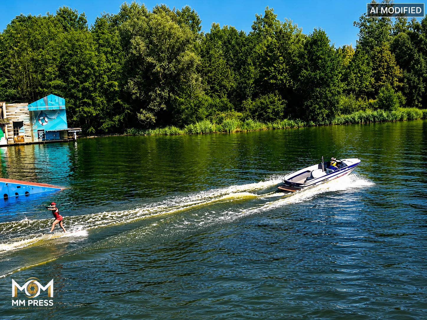 Wassershow im Holiday Park Haßloch